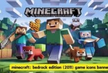 minecraft: bedrock edition (2011) game icons banners