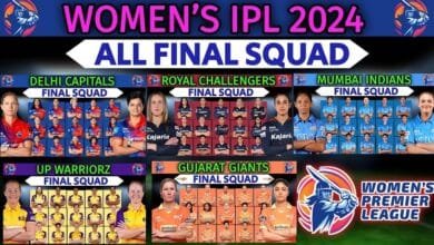 Women's IPL 2024 Team List